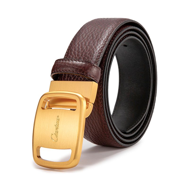 Smooth buckle belt