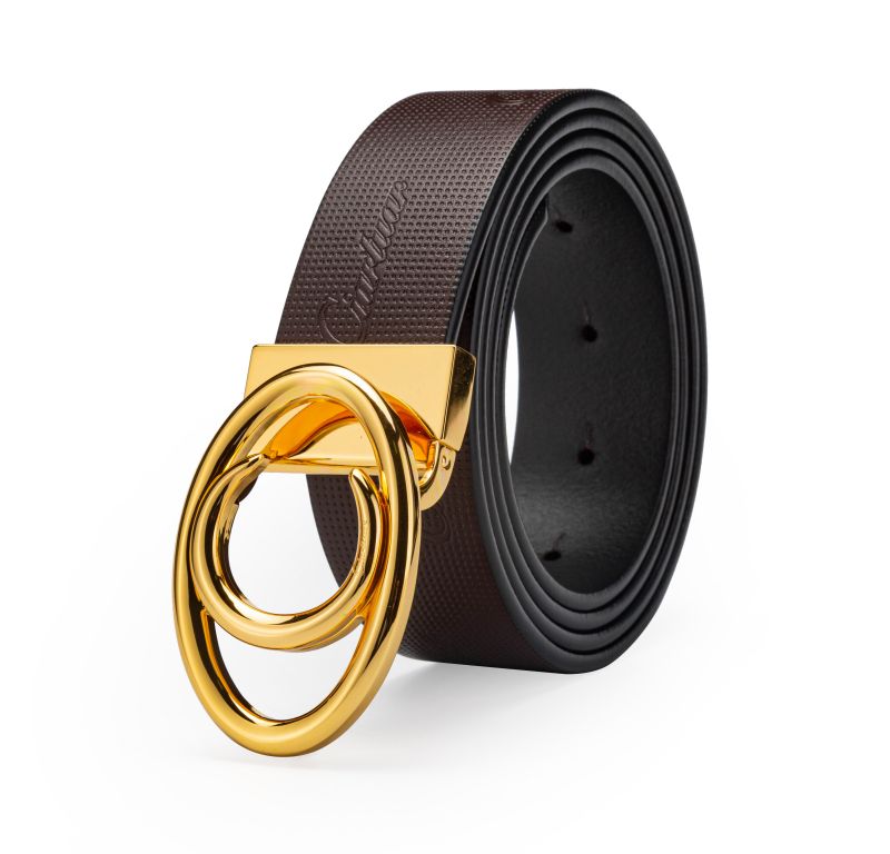 Smooth buckle belt