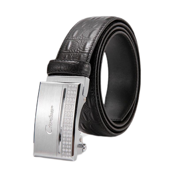 Men's automatic buckle belt